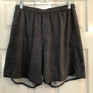 Men’s Lululemon Pacebreaker Linerless Gray Athletic Shorts